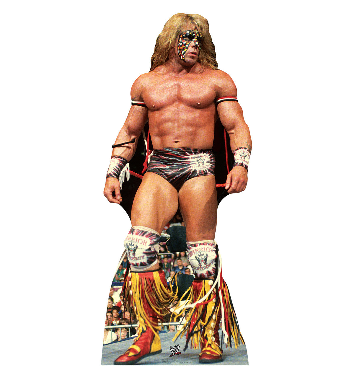 WWE ULTIMATE WARRIOR  - LIFE SIZE STANDEE cardboard stand up NEW