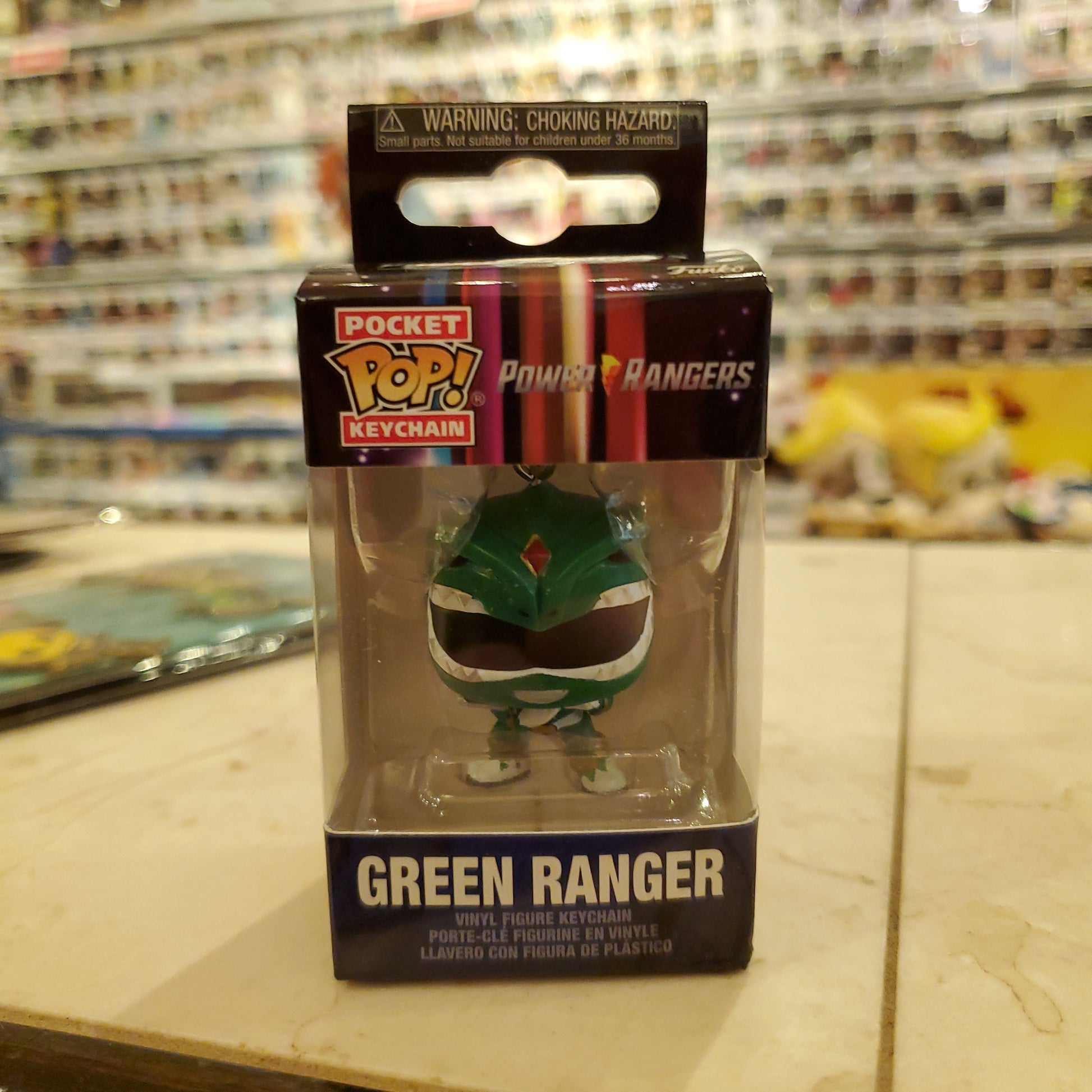 MMPR - Green Ranger - Funko Pop Keychain | Tall Man Toys