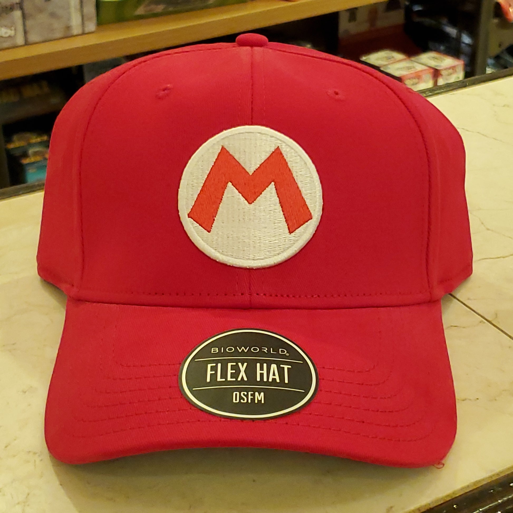 Super Mario Mario Baseball Hat by Bioworld – Tall Man Toys