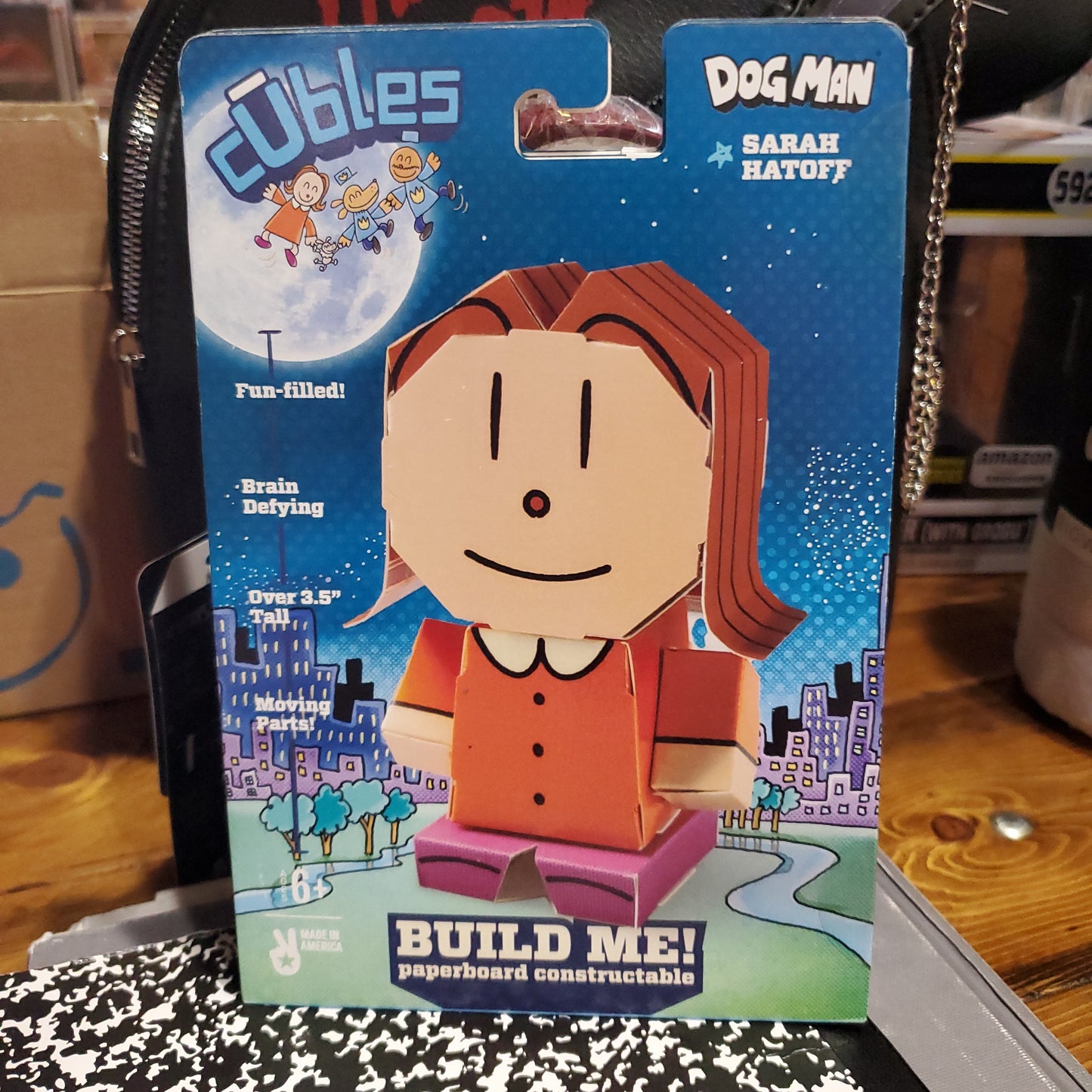 Dog Man by Dav Pilkey - Cubles Paperboard Constuctables