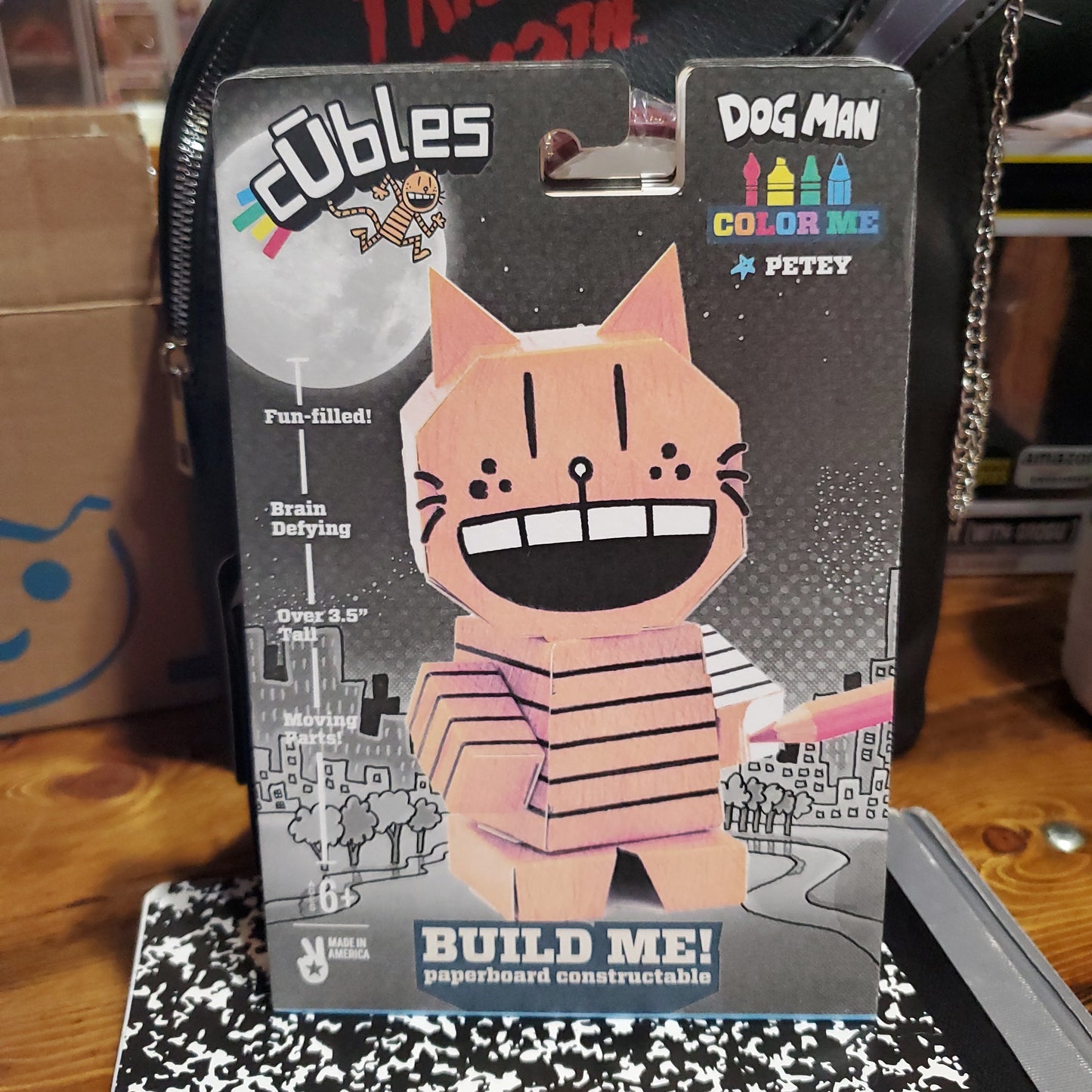 Dog Man by Dav Pilkey - Cubles Paperboard Constuctables
