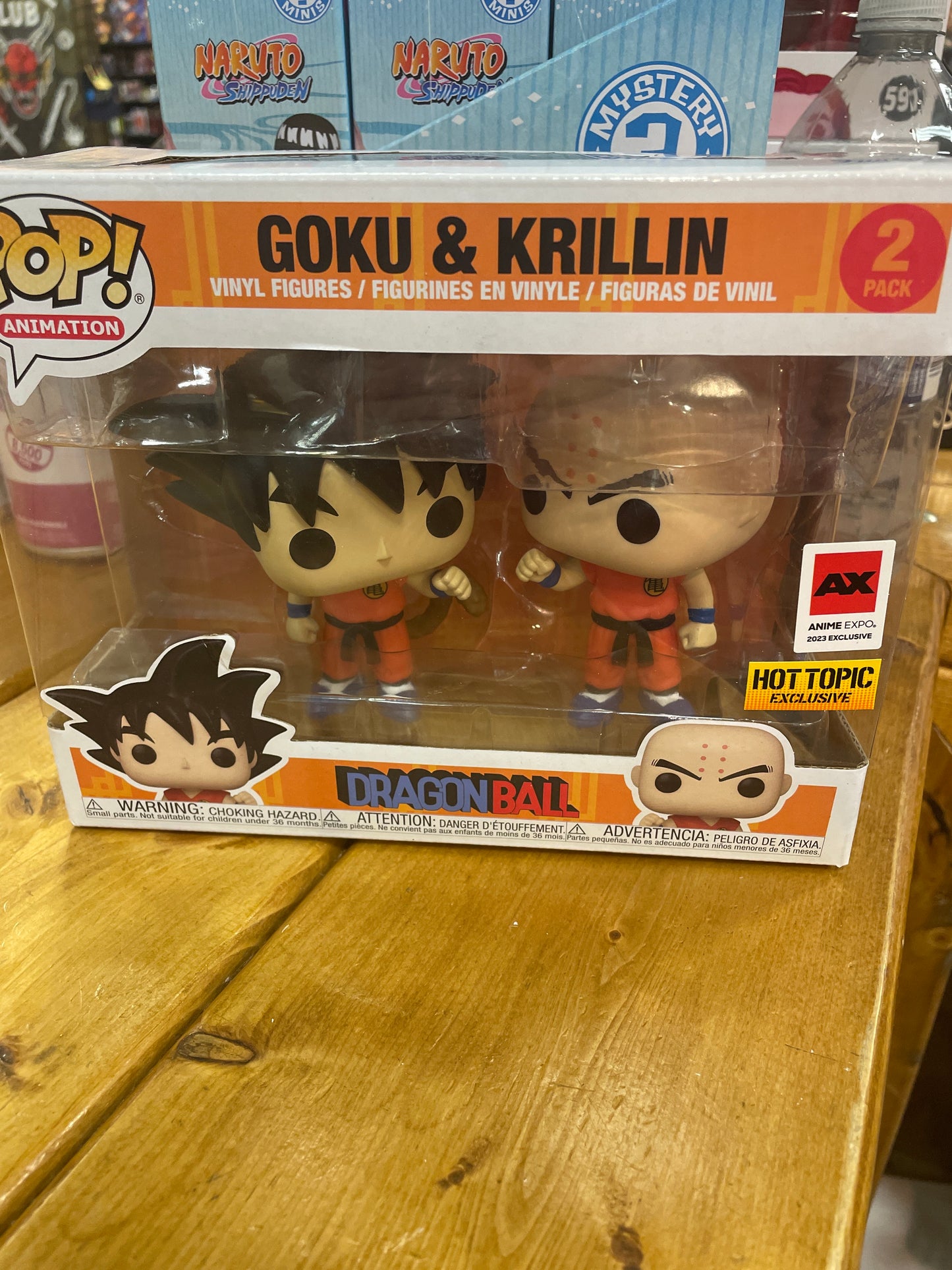 Dragonball Goku Krillin 2 pack exclusive - Funko Pop! Vinyl Figure anime