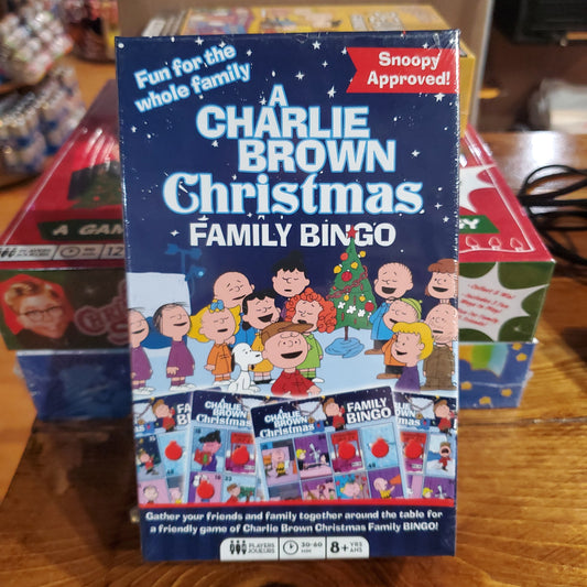 A Charlie Brown Christmas Family Bingo Game