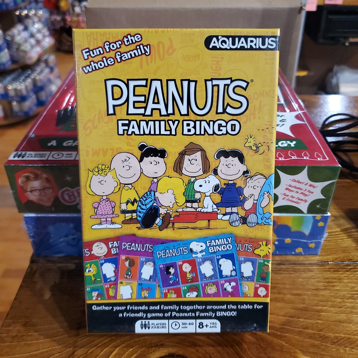 Peanuts Family Bingo Game