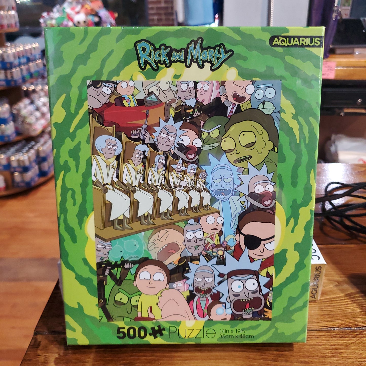 Aquarius Puzzles - Rick and Morty - 500 pieces GAMES