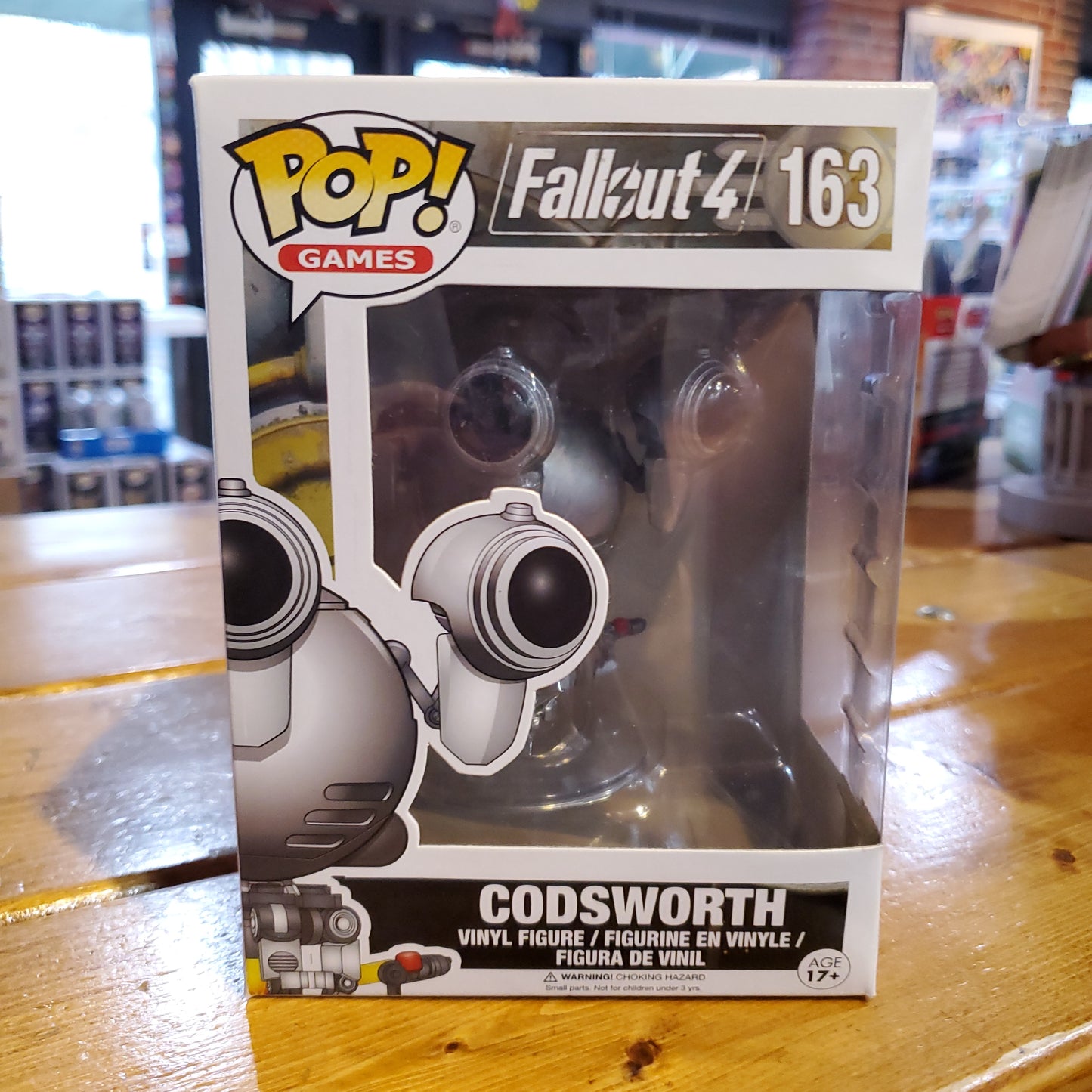 Fallout 4 - Codsworth #163 - Funko Pop Vinyl Figure (video games)