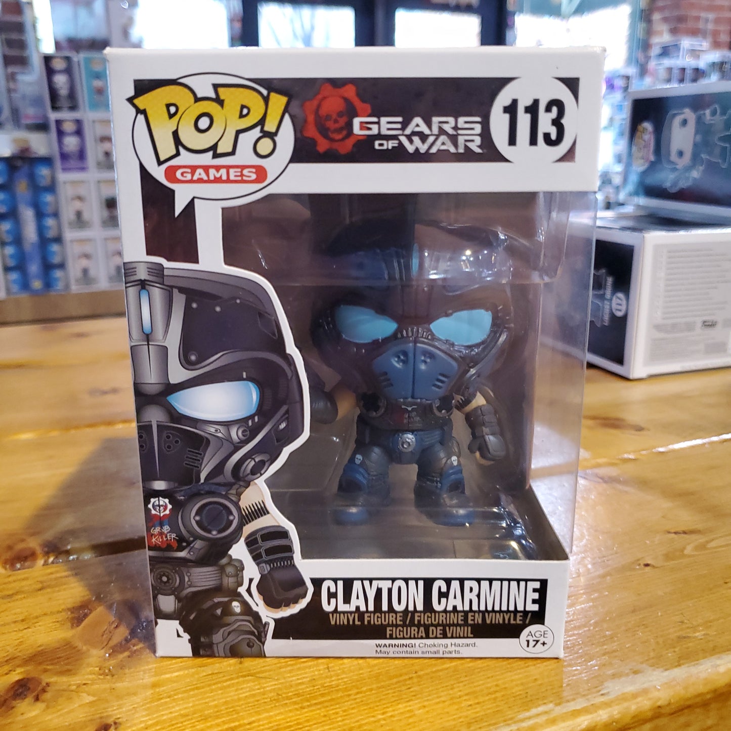 Gears of War - Clayton Carmine #113 - Funko Pop Vinyl Figure (video games)