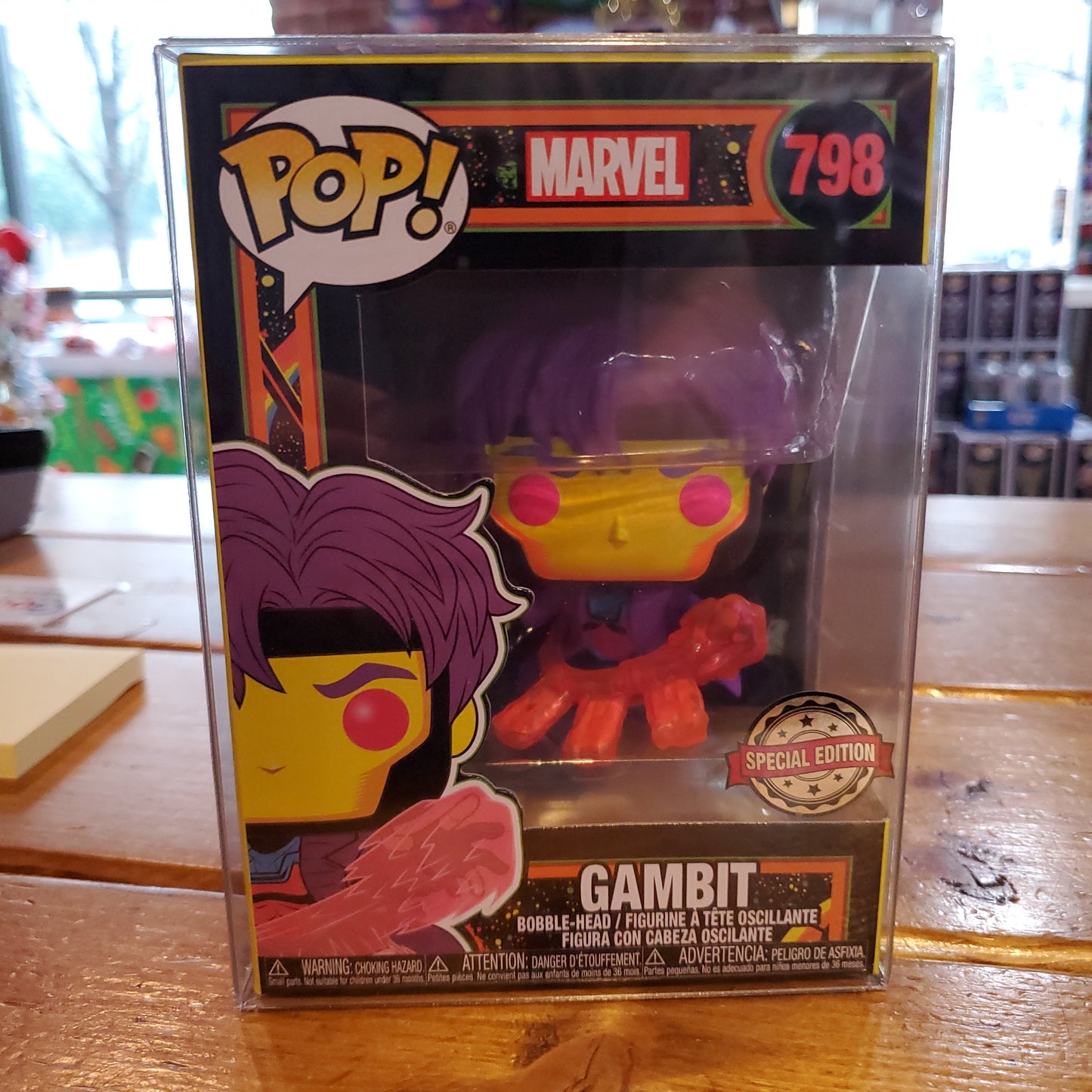 Marvel X-men - Gambit #798 (Blacklight) - Funko Pop! Vinyl Figure