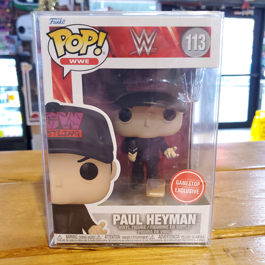 WWE - Paul Heyman #113 - Funko Pop! Vinyl Figure (sports)