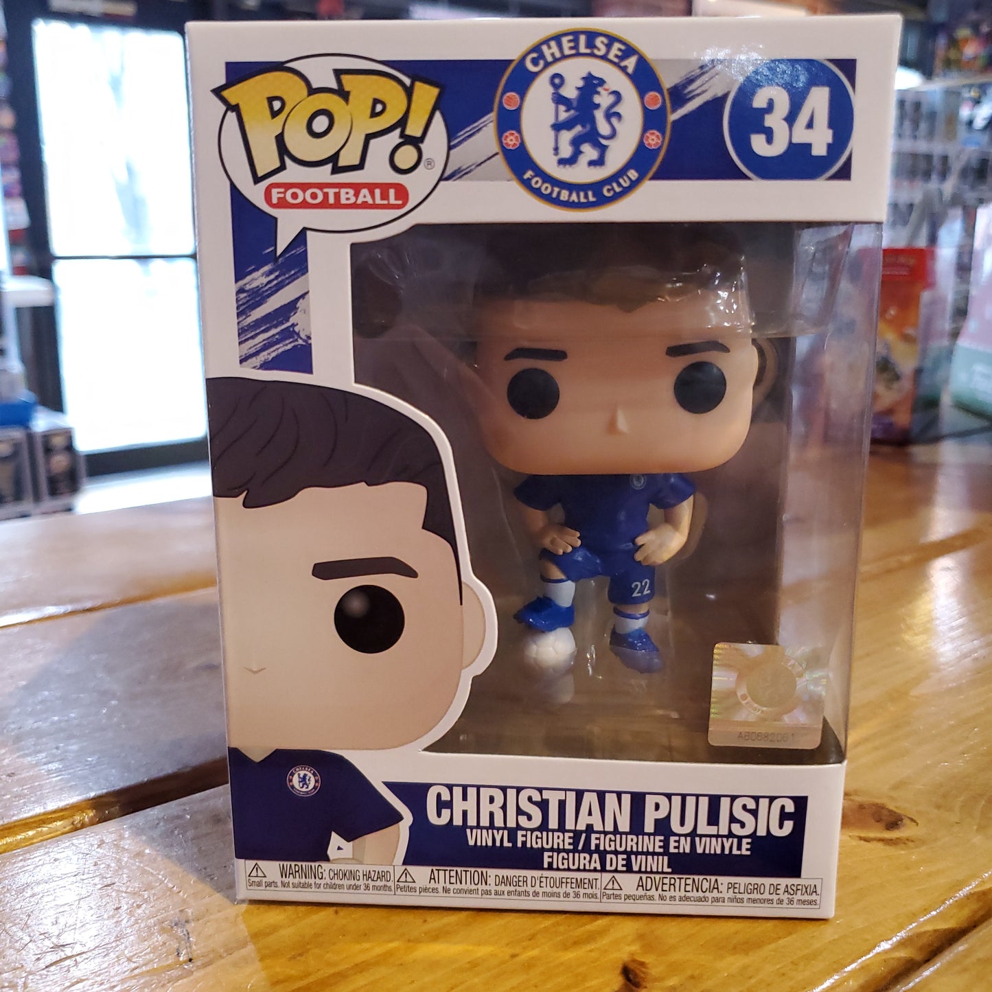 Soccer Chelsea FC - Christian Pulisic - Funko Pop Vinyl Figure (sports)