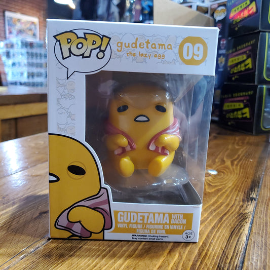 Top Ramen - Gudetama with Bacon #09 - Funko Pop! Vinyl Figure (ad icon)
