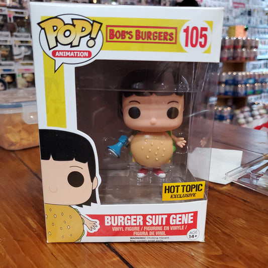 Bob's Burgers - Burger Suit Gene #105 - Funko Pop Vinyl Figure