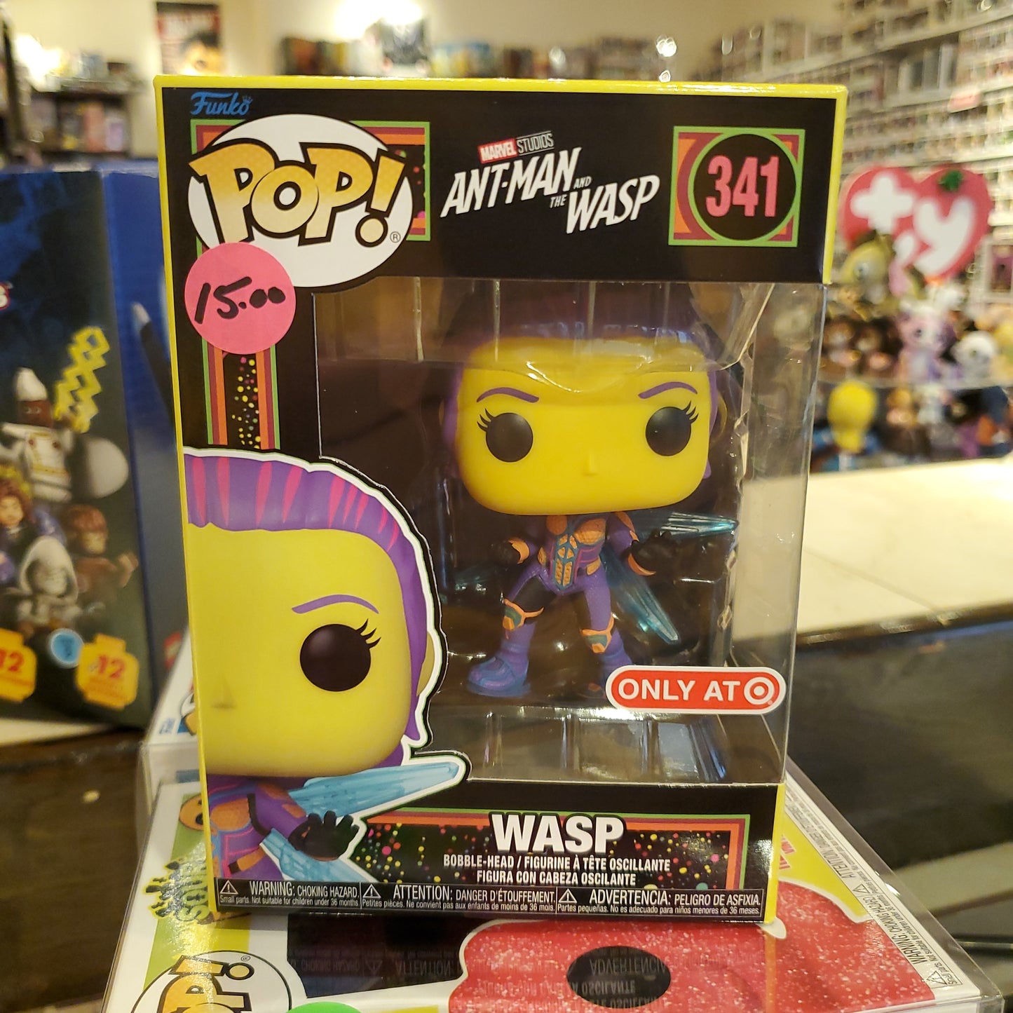 Marvel Ant-Man and the Wasp - Wasp #341 - Funko Pop Vinyl Figure