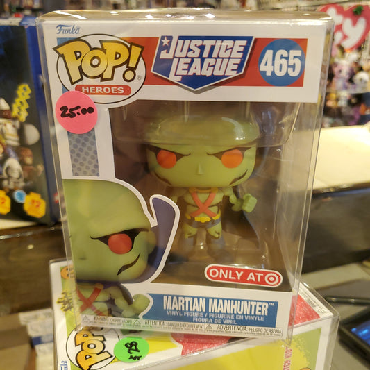 DC Comics Justice League - Martian Manhunter #465- Funko Pop Vinyl Figure