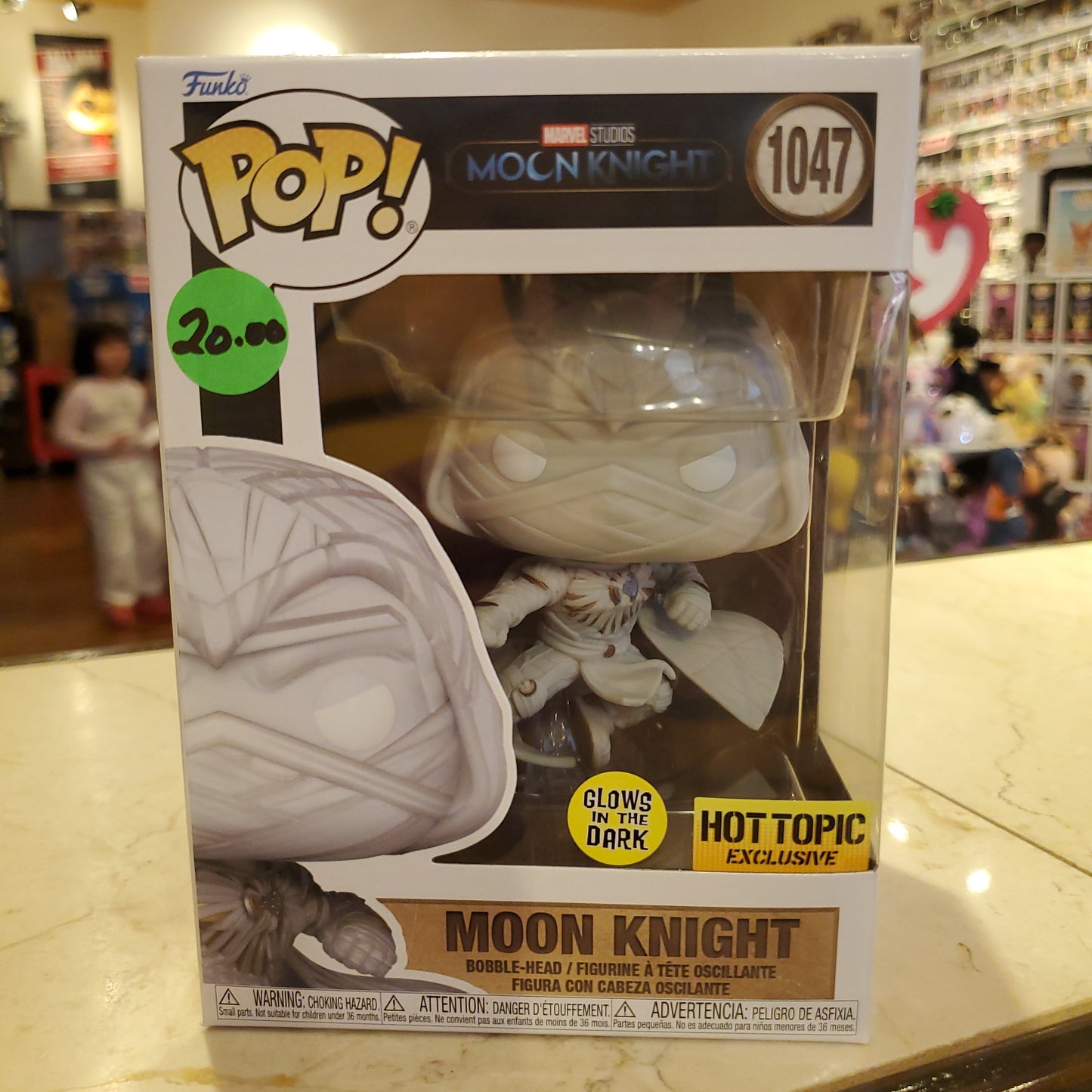Marvel - Moon Knight #1047 - Exclusive Funko Pop Vinyl Figure