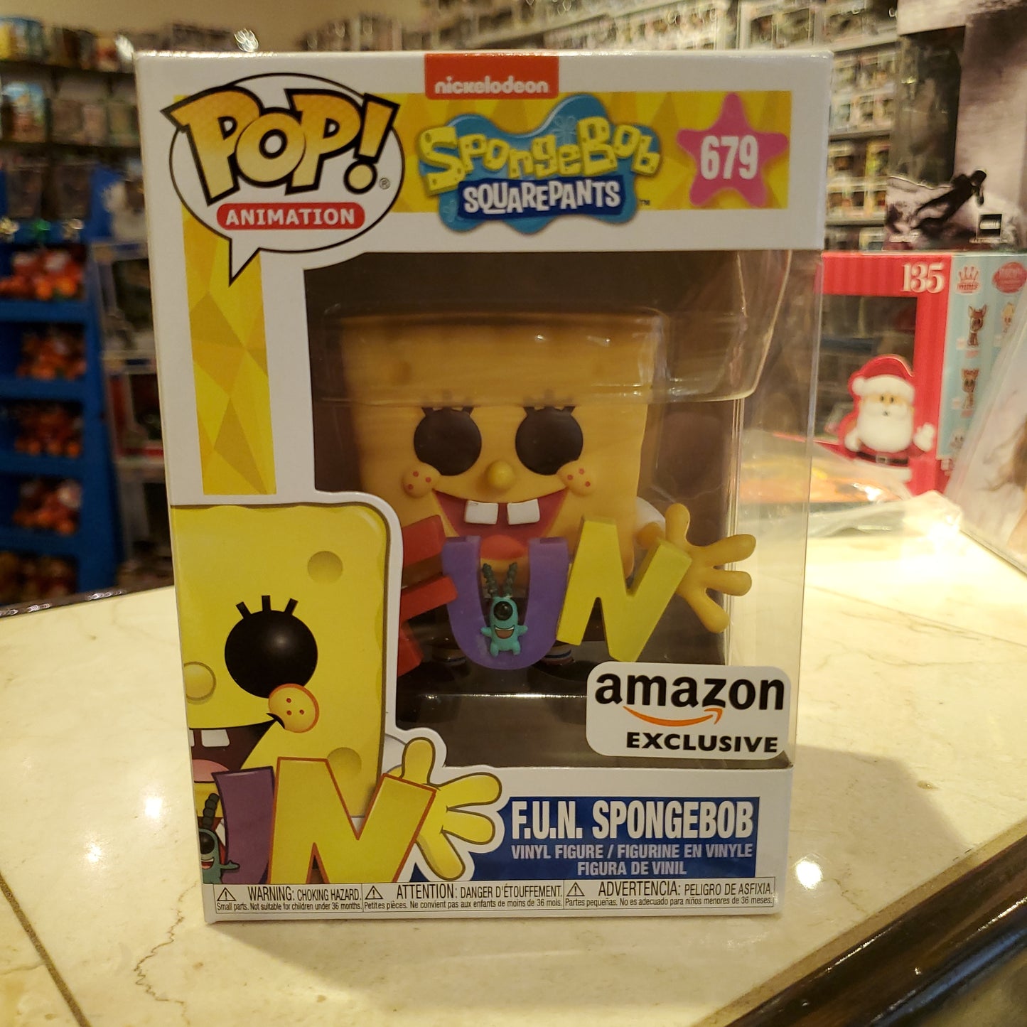 SpongeBob Squarepants - FUN SpongeBob #679 - Funko Pop! Vinyl Figure (cartoon)