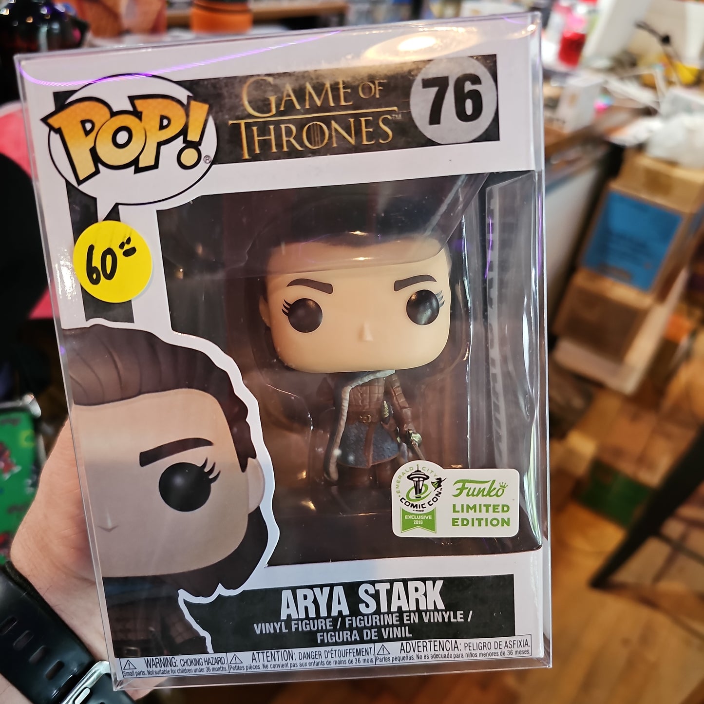 GOT Game of Thrones Arya Stark Exclusive Funko Pop! Vinyl Figure Television