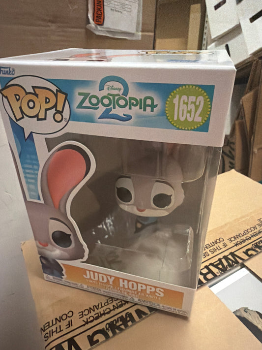 Zootopia 2 Judy Hopps 1652 Funko Pop! Vinyl figure Disney