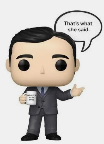 The Office Michael Scott ‘that’s what she said’ Funko Pop! Vinyl figure video game