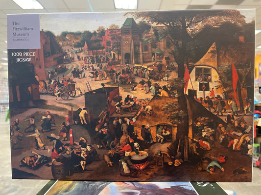 The Fitzwilliam Museum- A Village Festival 1000 Piece Puzzle