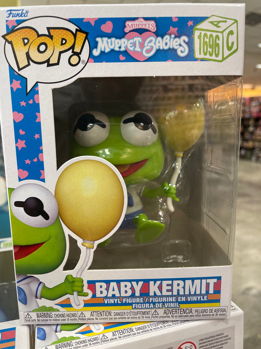 The Muppet Babies-Baby Kermit 1696 Funko Pop! Vinyl Figure