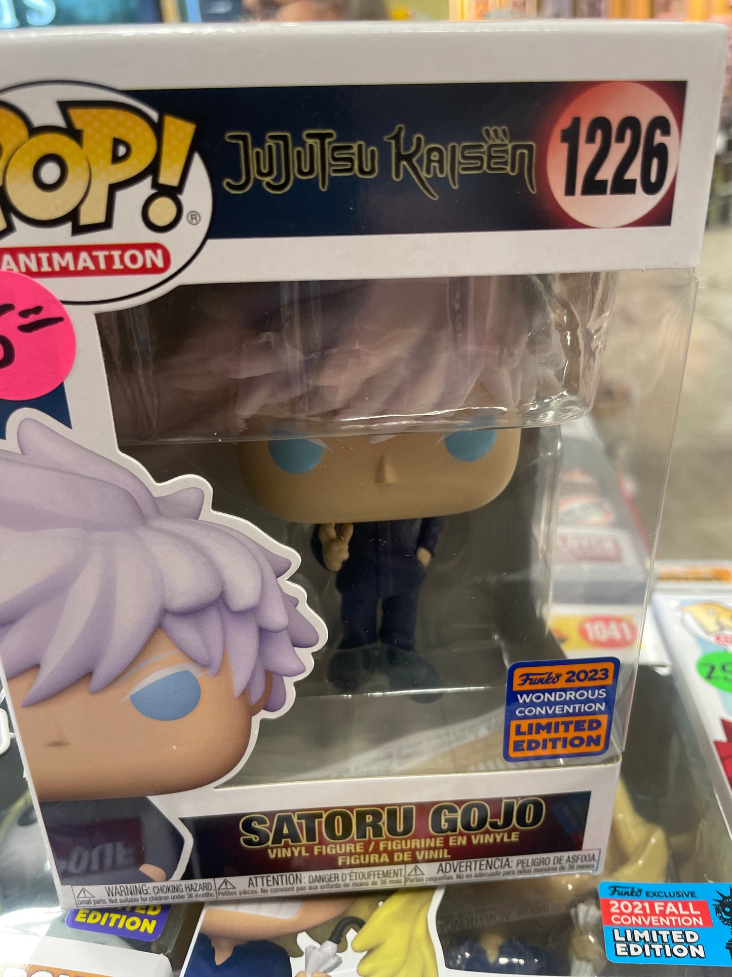 Jujutsu Kaisen 1226 Satoru Gojo exclusive exclusive Funko Pop! Vinyl figure anime
