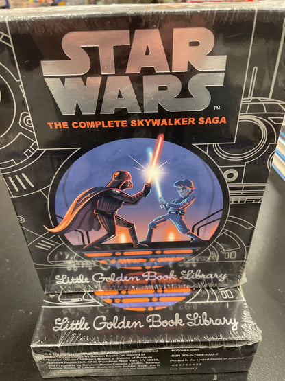 Star Wars Little Golden book set Skywalker Saga complete
