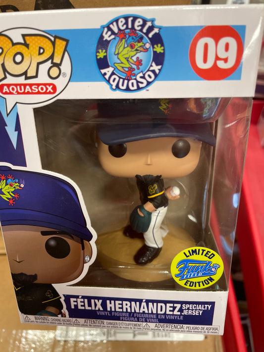 MLB Felix Hernandez 9 Funko Pop vinyl figure sports