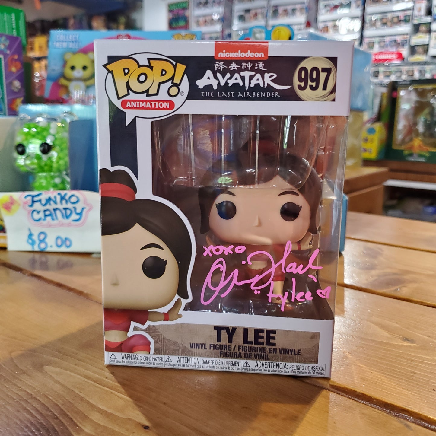 The Last Airbender - Ty Lee #997 - Olivia Hack Autographed Funko Pop Figure