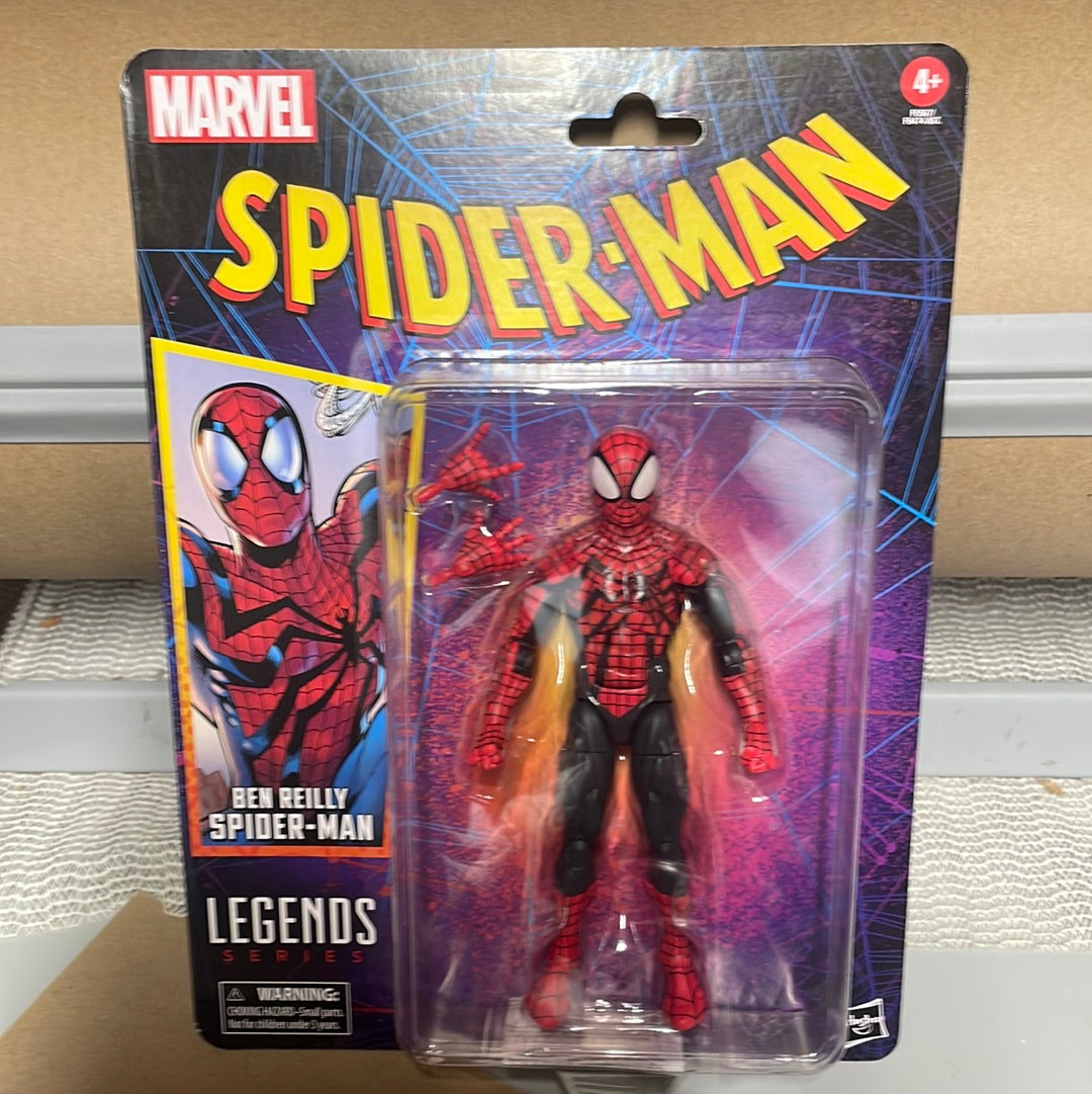 Marvel Spiderman across the spiderverse Ben Reilly Legends Series Action Figure