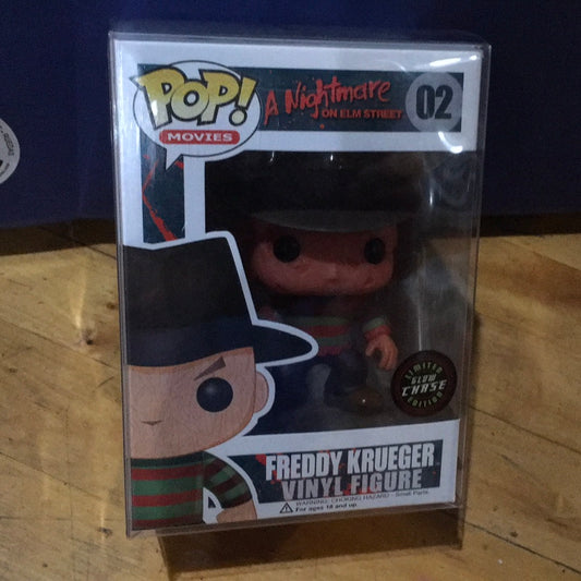 Nightmare on elm st freddy krueger gitd chase 02 exclusive Funko Pop! Vinyl figure movies