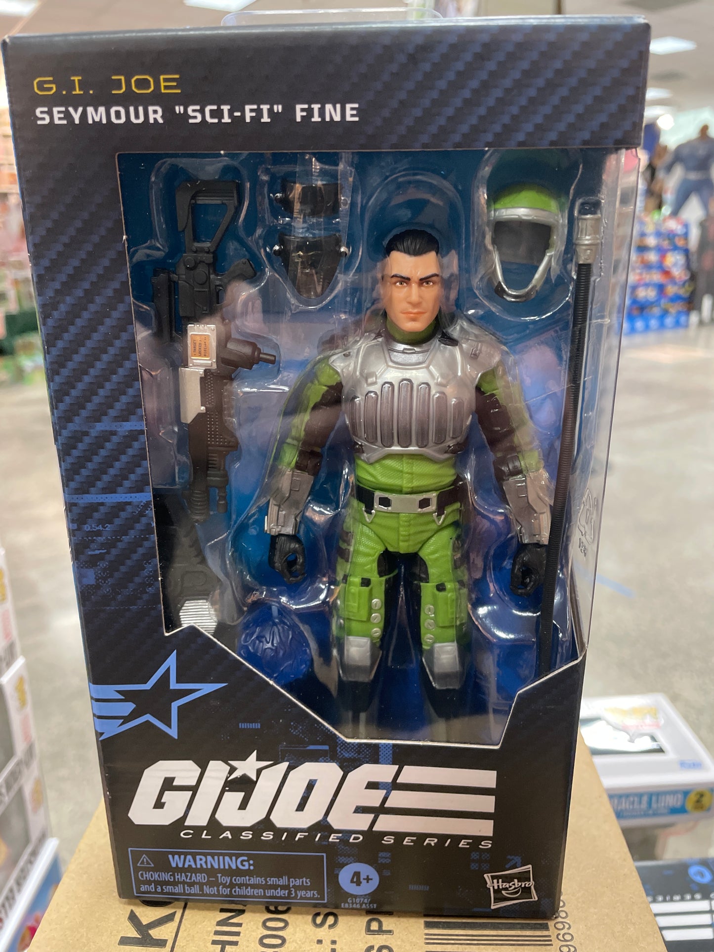 G.I. Joe Classified Seymour 177 Action Figure by Hasbro wet suit
