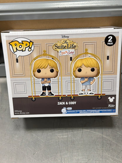Zack Cody Suite Life 2-pack Funko Pop! Vinyl figure movies