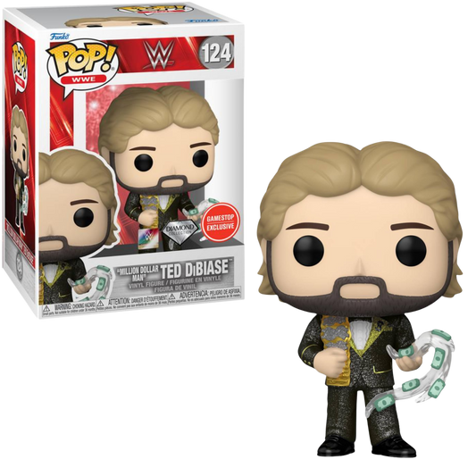 WWE - Ted Dibiase #124 - Exclusive Funko Pop Vinyl Figure (Sports)