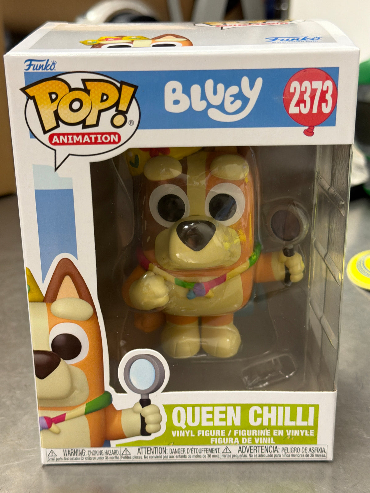 Bluey Queen Chilli 2373 Funko Pop! Vinyl figure cartoon