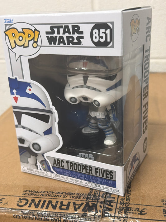 Star Wars clone Arc Trooper Fives 851 Funko Pop! Vinyl Figure