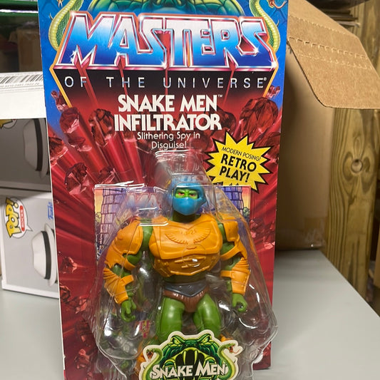 MOTU Masters of the Universe - snake men infiltration - Mattel Retro Action Figure