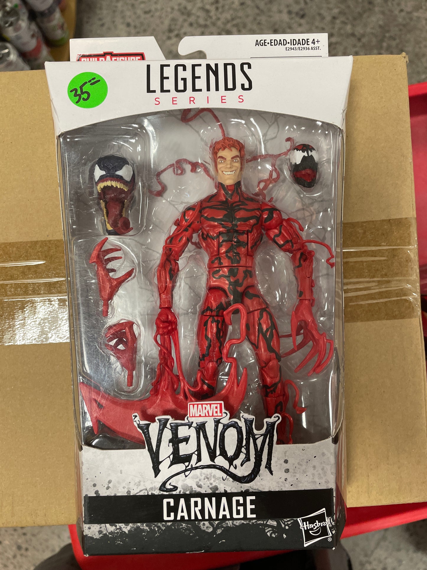Marvel Carnage Exclusive Legends Series Action Figure