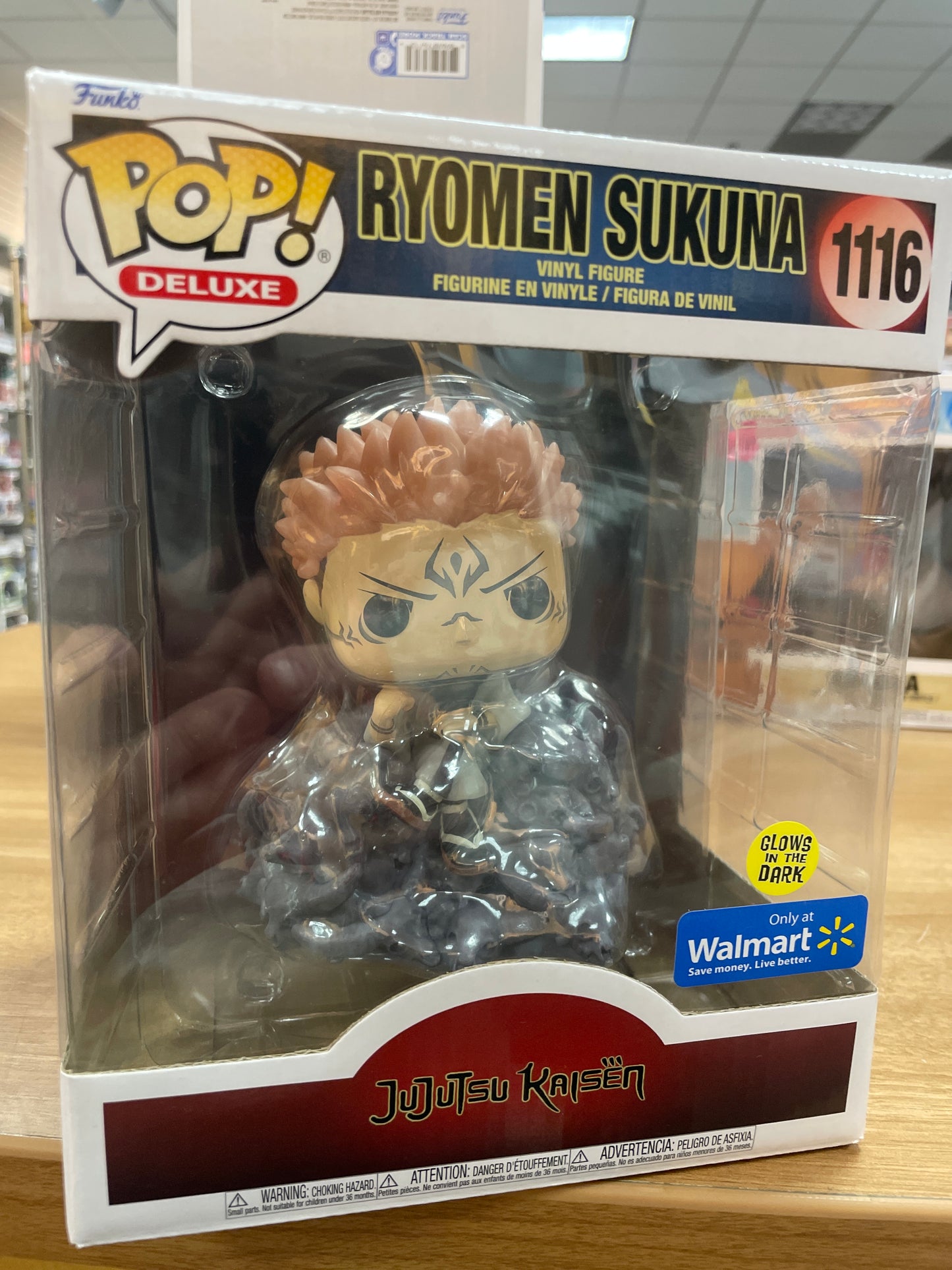 Jujutsu Kaisen - Ryomen Sukuna #1116 - Funko Pop! Deluxe Vinyl Figure