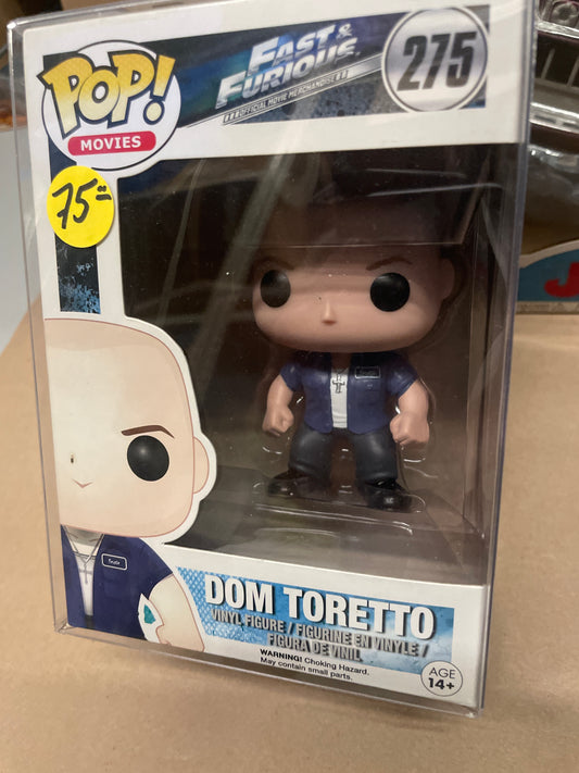 Fast and Furious Dom Toretto 275 Funko Pop! Vinyl figure movie