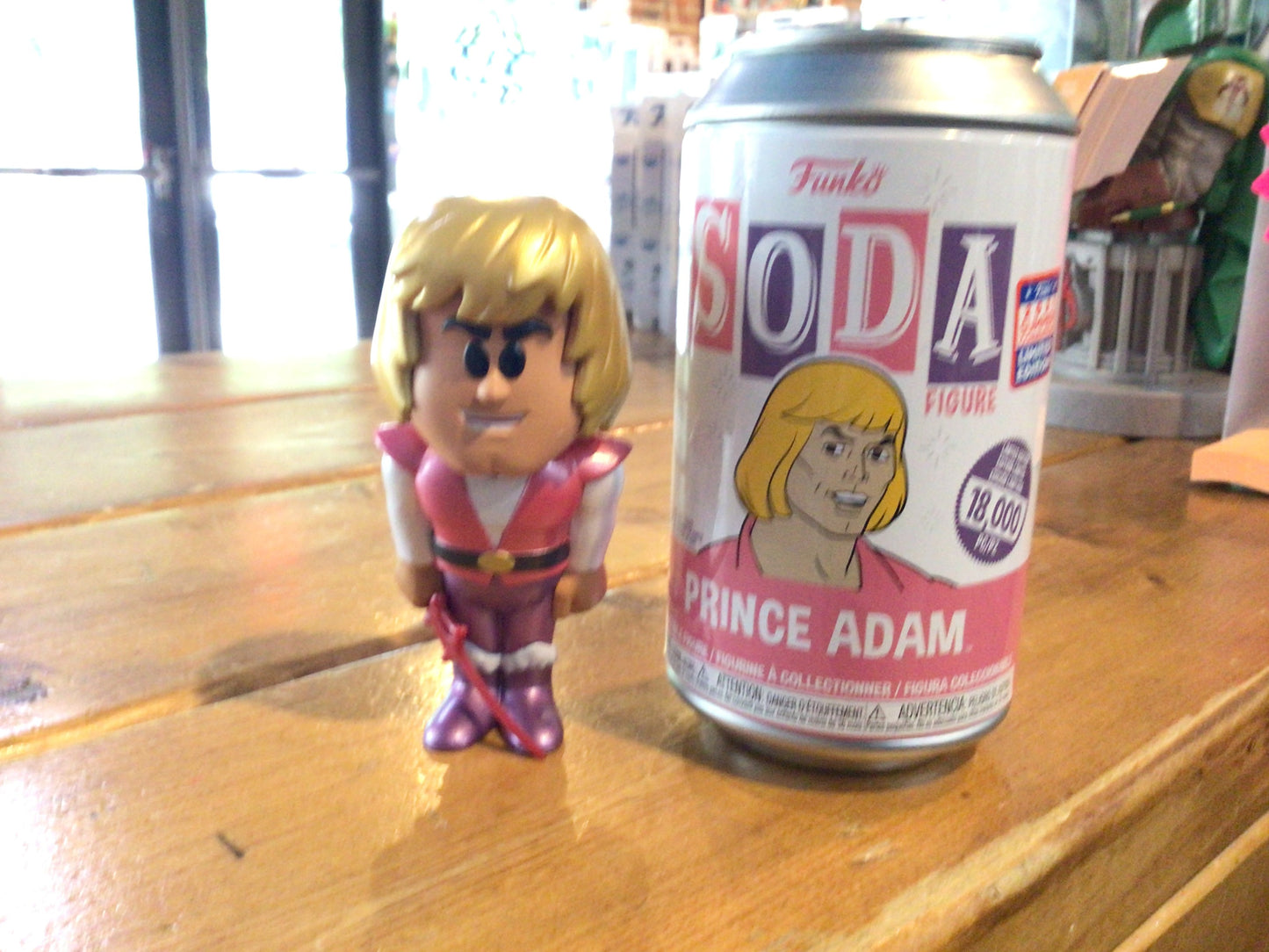 MOTU Prince Adam - Funko Mystery Soda Figure