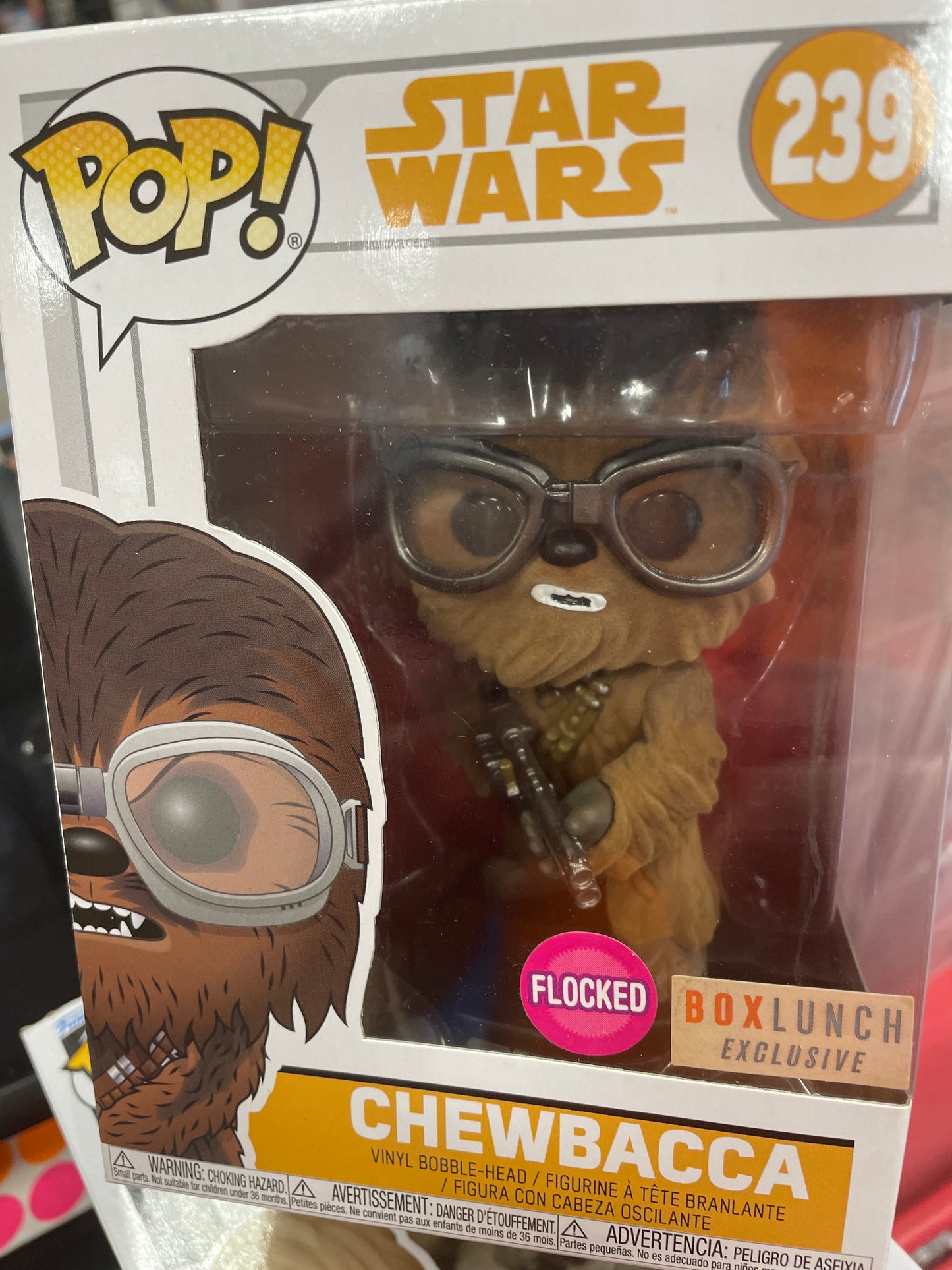 Star Wars Chewbacca Solo exclusive 239 funko pop! Vinyl figure