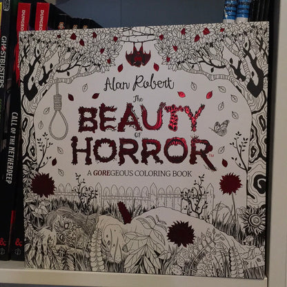 The Beauty of Horror: A Gorgeous Coloring Book