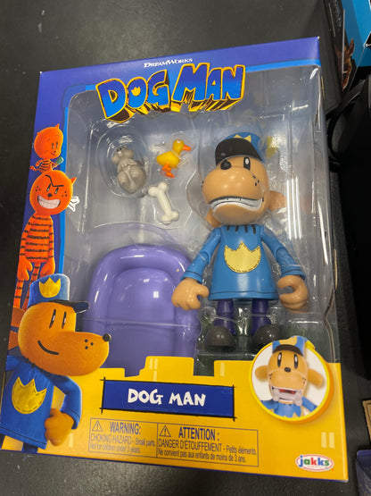 Dog Man Figures dreamworks the movie Jakks