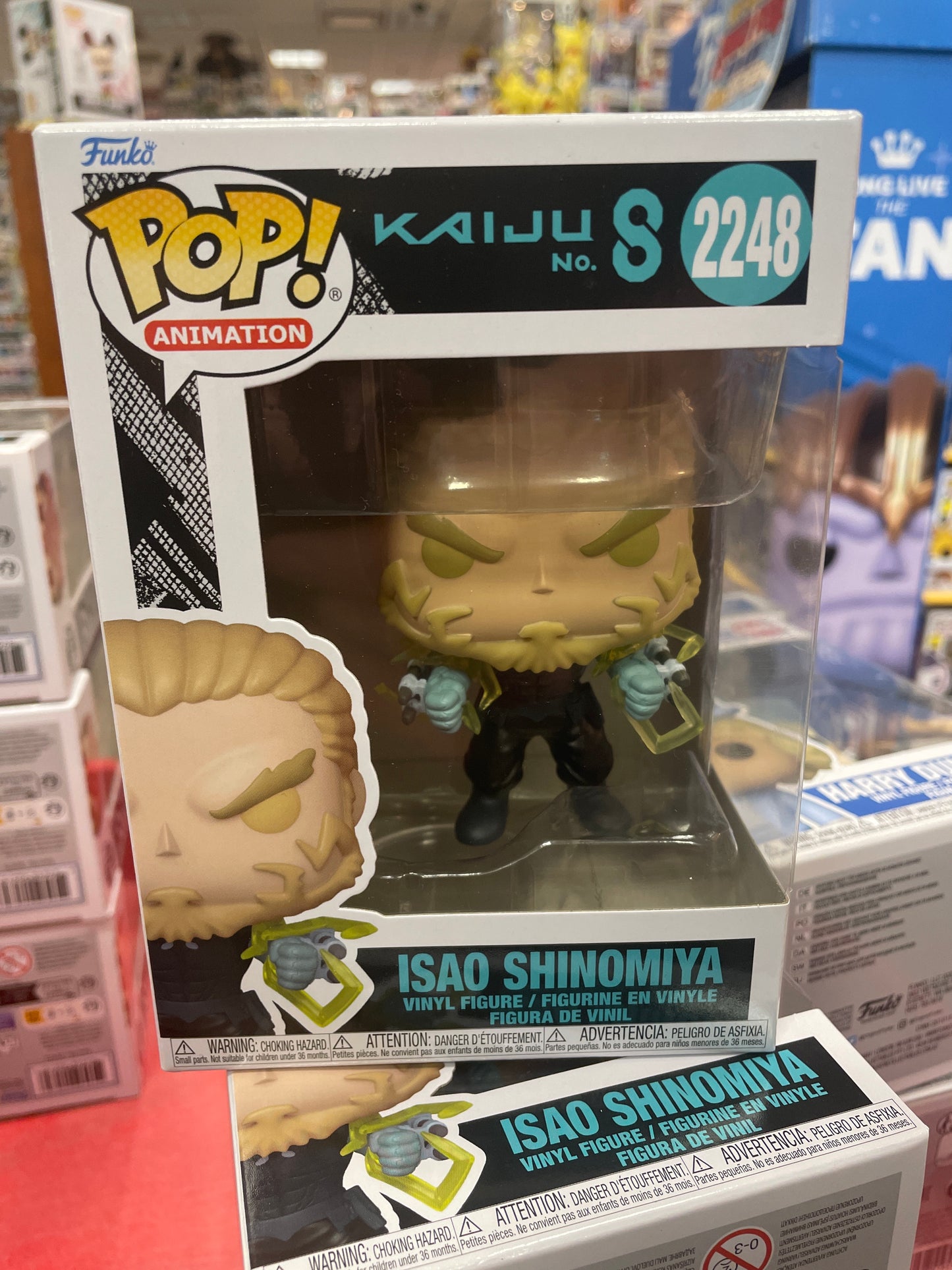 Kaiju No8 -Isao Shinomiya 2248 pop vinyl figure anime