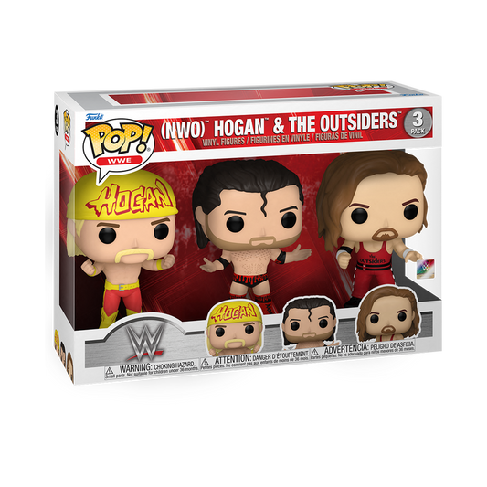 WWE - NWO Hogan & the Outsiders - Funko Pop! Vinyl Figure 3-Pack