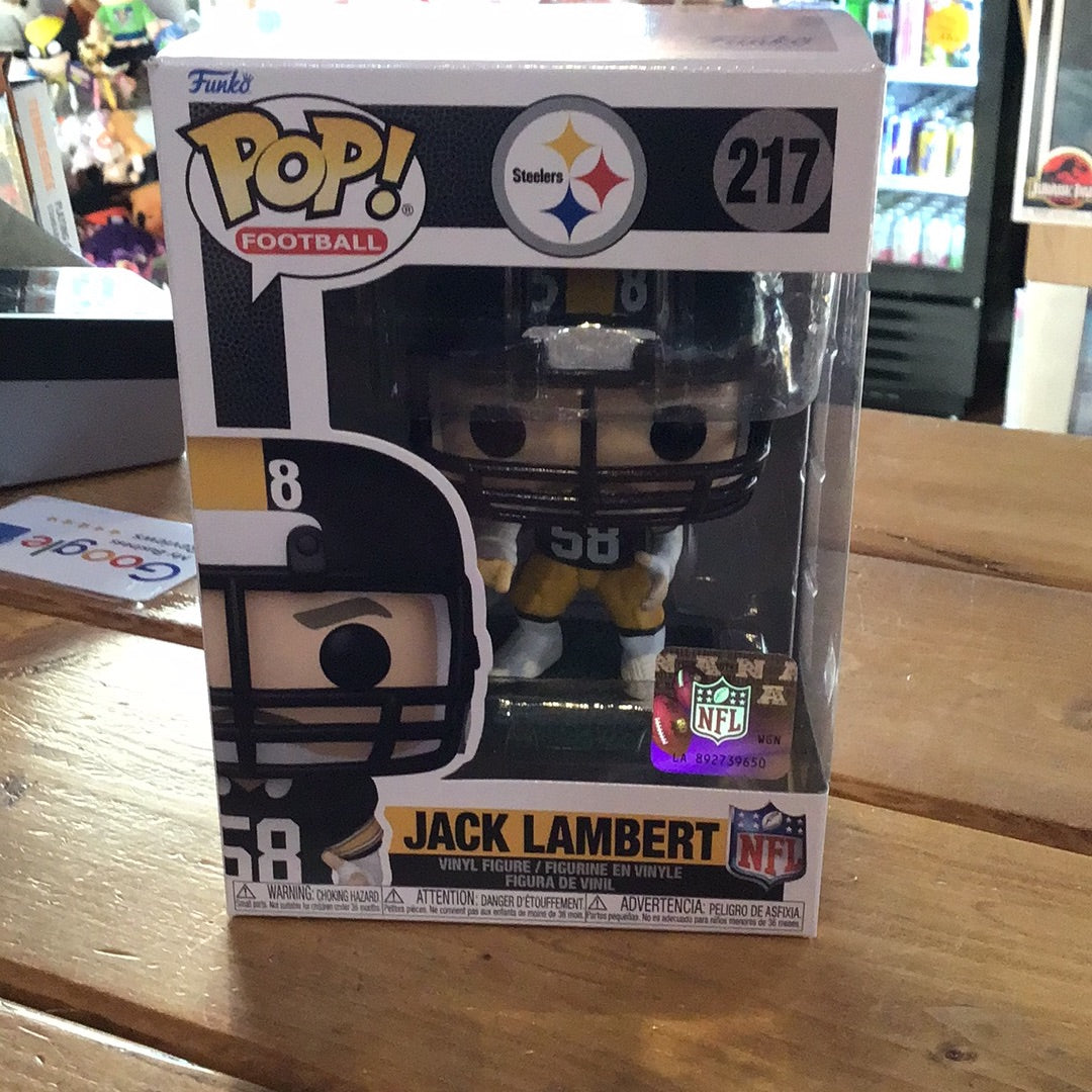 NFL Legends Jack lambert Funko Pop! vinyl figure sports