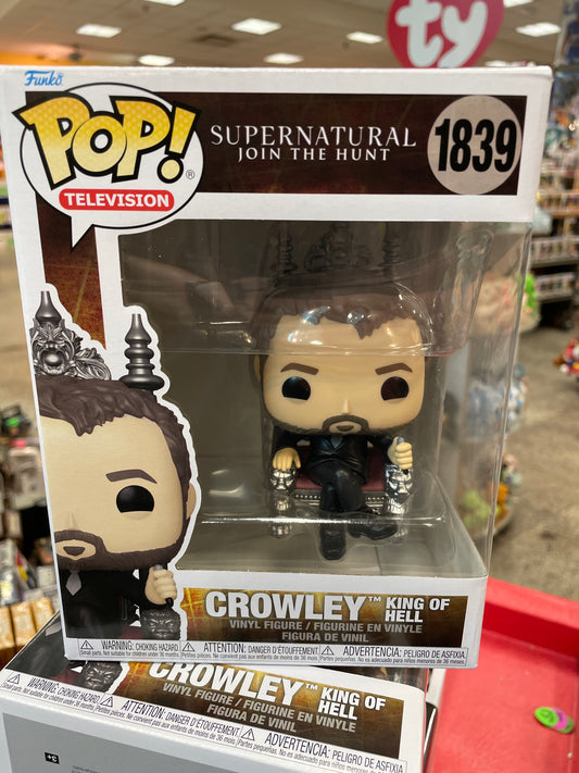 Supernatural- Crowley King Of Hell 1839  Funko Pop! Vinyl figure television
