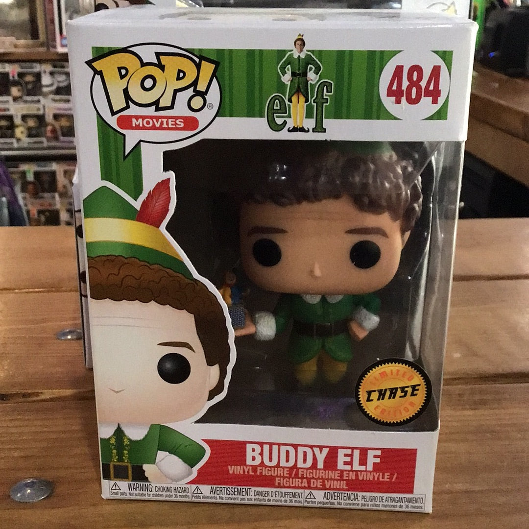 Buddy The Elf with Jack-In-The-Box (Chase) 484 Limited edition exclusive Funko Pop! Vinyl figure