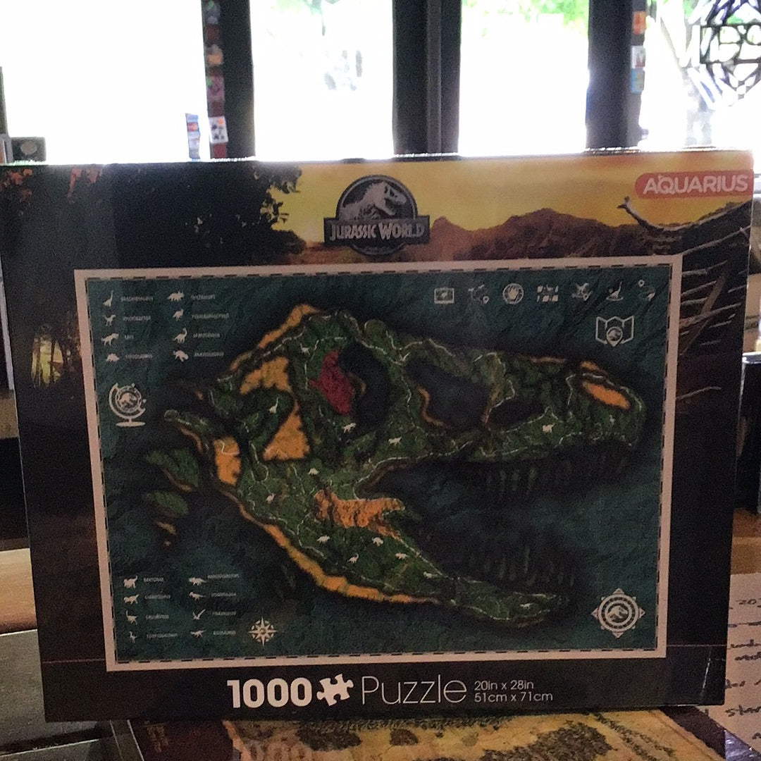 Jurassic World 1000 piece puzzle